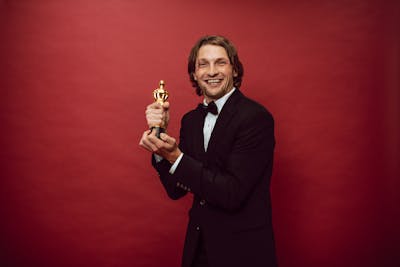 Oscars red carpet